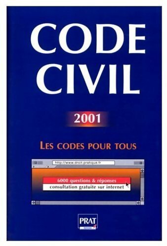 Livrenpoche : Code civil 2001 - Collectif - Livre