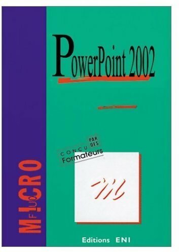 Livrenpoche : Powerpoint 2002 - Collectif - Livre
