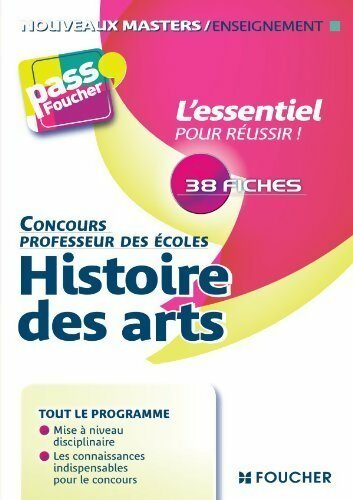 Concours professeur des écoles : Histoire des arts - Eric Tisserand -  Pass'Foucher - Livre