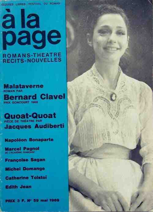 Livrenpoche : A la page n°59 : Malataverne par Clavel / Quoat-quaot par Audiberti - Collectif - Livre