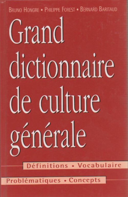 Livrenpoche : Grand dictionnaire de culture général - Collectif - Livre