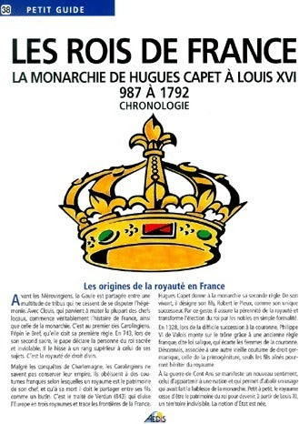 Livrenpoche : Les rois de France - Collectif - Livre