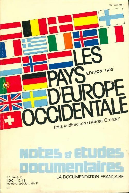 Les pays d'Europe occidentale - Alfred Grosser -  Documentation française GF - Livre