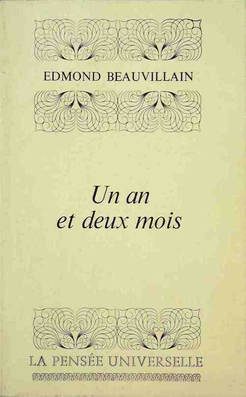 Livrenpoche : Un an et deux mois - Edmond Beauvillain - Livre