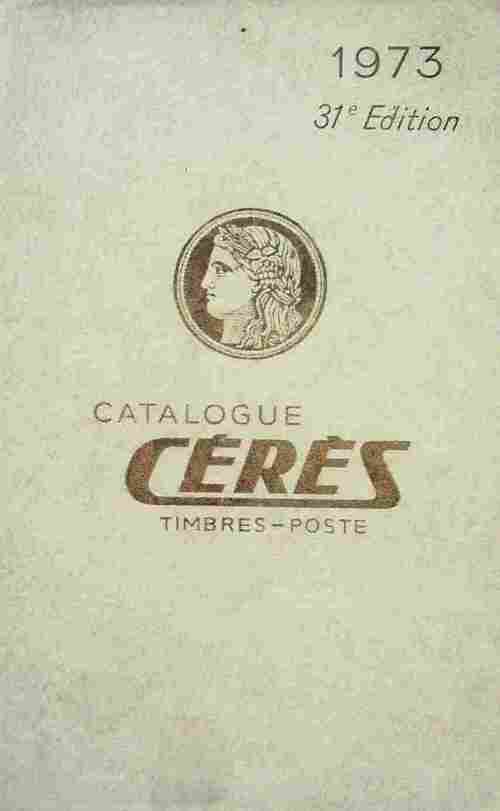 Catalogue Cérès 1973 - Inconnu -  Catalogues Cérès - Livre