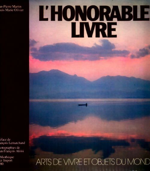 Livrenpoche : L'honorable livre - Jean-Pierre Martin - Livre
