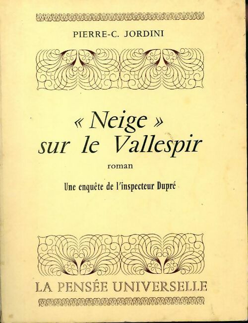 Livrenpoche : Neige sur le Vallespir - Pierre-C. Jordini - Livre