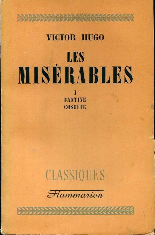 Livrenpoche : Les misérables Tome I - Victor Hugo - Livre