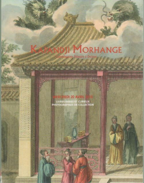 Livrenpoche : Kapandi Morhange. Drouot, 20 avril 2016 - Collectif - Livre