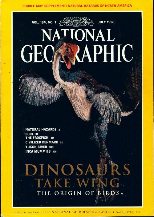 Livrenpoche : National Geographic US n°194-1 : Dinosaurs take wing - Collectif - Livre