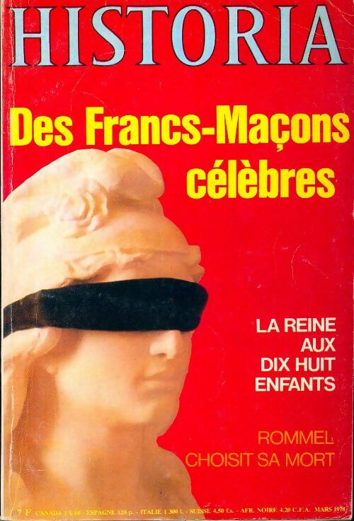 Livrenpoche : Historia n°376 : des francs-maçons célèbres - Collectif - Livre