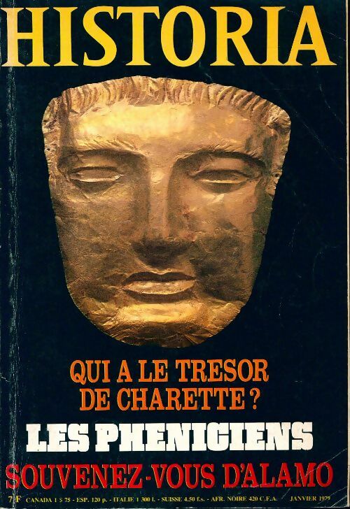 Livrenpoche : Historia n°386 : Qui a le trésor de Charette ? / Les Phéniciens - Collectif - Livre