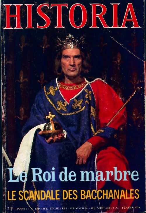 Livrenpoche : Historia n°387 : Le roi de marbre - Collectif - Livre