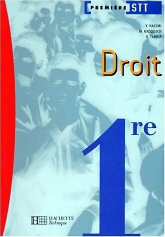 Livrenpoche : Droit Première STT - Collectif - Livre