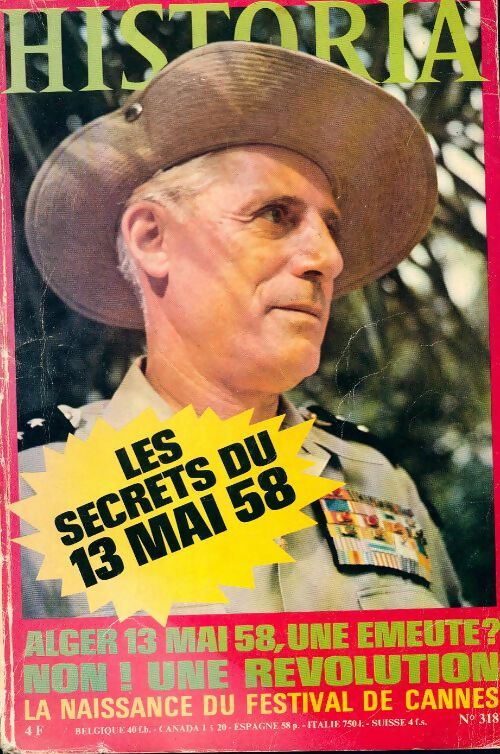Livrenpoche : Historia n°318 : Les secrets du 13 mai 1958 - Collectif - Livre
