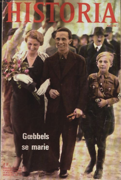 Livrenpoche : Historia n°232 : Goebbels se marie - Collectif - Livre
