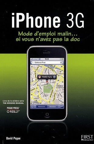 Livrenpoche : Iphone 3G - David Pogue - Livre