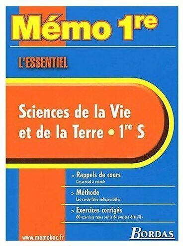 Livrenpoche : Sciences de la vie et de la terre 1ère S - Collectif - Livre