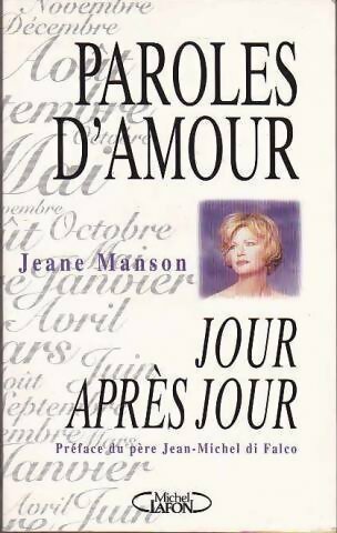 Livrenpoche : Paroles d'amour jour après jour - Jeane Manson - Livre