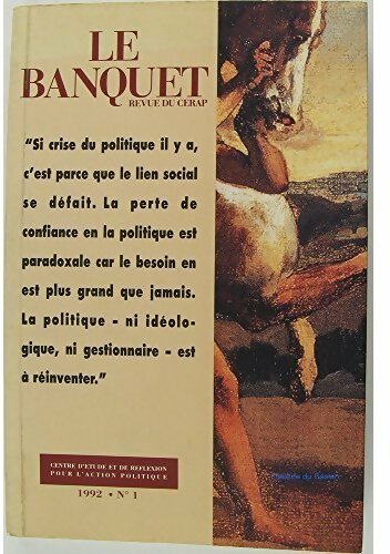 Livrenpoche : Le banquet n°1 - Collectif - Livre
