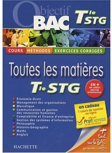 Livrenpoche : Toutes les matières Terminale STG - Michèle Batana - Livre