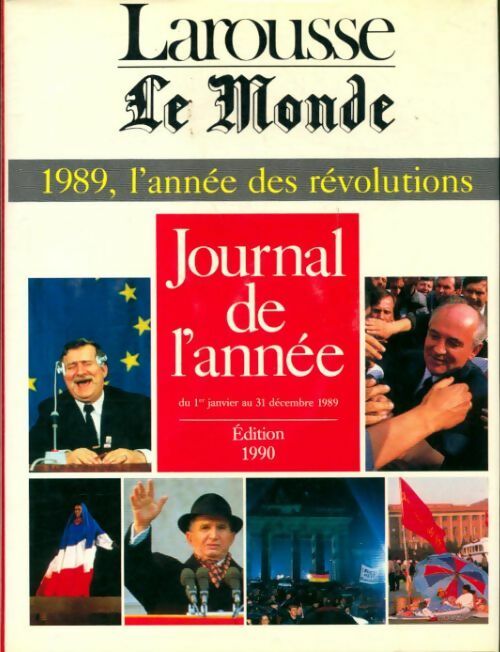 Livrenpoche : Journal année 1989, l'année des révolutions - Collectif - Livre