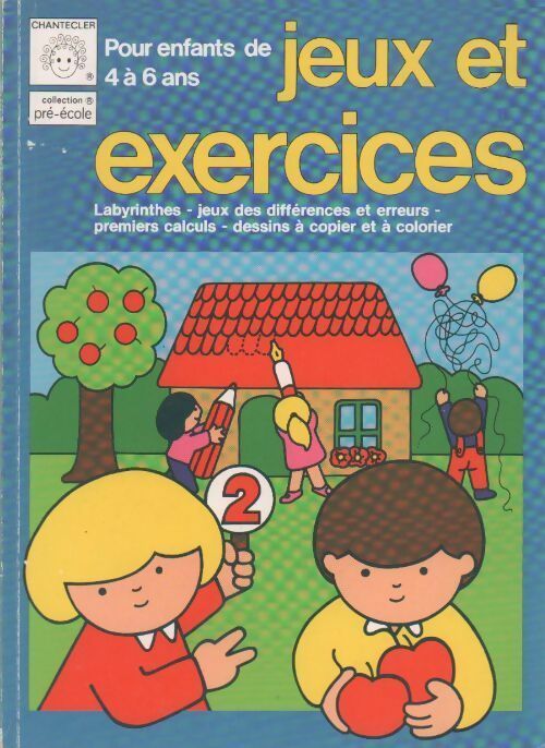 Livrenpoche : Jeux et exercices. Pour enfants de 4 à 6 ans - Collectif - Livre