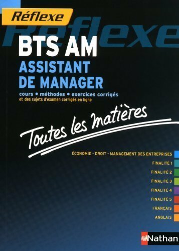 Livrenpoche : BTS AM. Assistant de manager. Toutes les matières - Madeleine Doussy - Livre