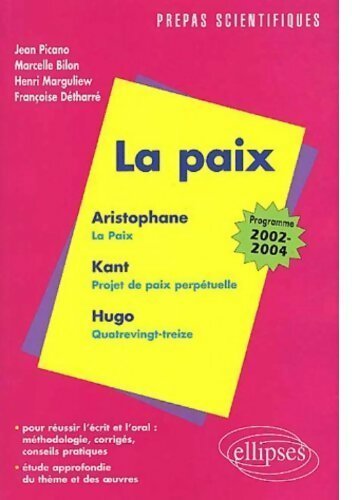 Livrenpoche : La paix - Collectif - Livre