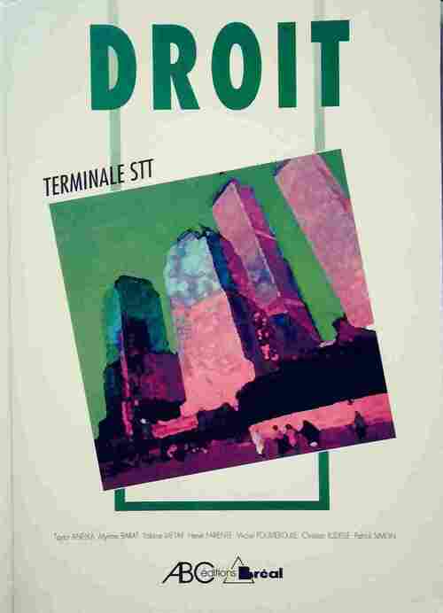 Livrenpoche : Droit terminale STT - Mary-Manz Simon - Livre