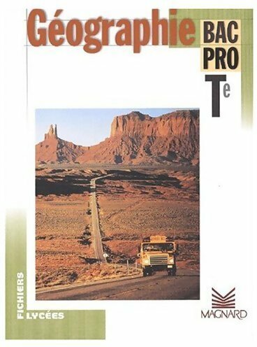 Livrenpoche : Géographie bac pro Terminale - Jean-Jacques Misery - Livre