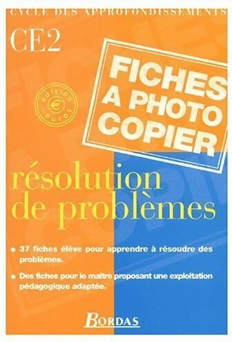 Livrenpoche : Résolution de problème CE2 - Collectif - Livre