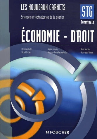Livrenpoche : Economie-droit Terminale STG - Collectif - Livre