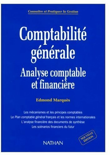 Livrenpoche : Comptabilité générale. Analyse comptable et financière 1995 - Edmond Marquès - Livre