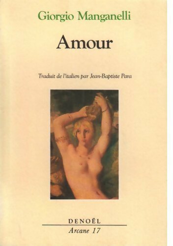Livrenpoche : Amour - Giorgio Manganelli - Livre