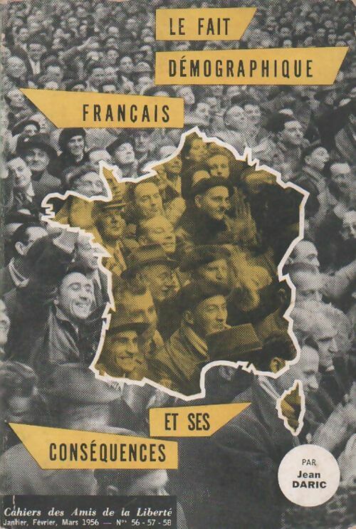 Livrenpoche : Le fait démographique français et ses conséquences - Jean Daric - Livre