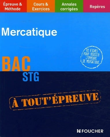 Livrenpoche : Mercatique Terminale STG - Louis Martinho - Livre