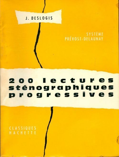 Livrenpoche : 200 lectures sténographiques progressives - J. Deslogis - Livre