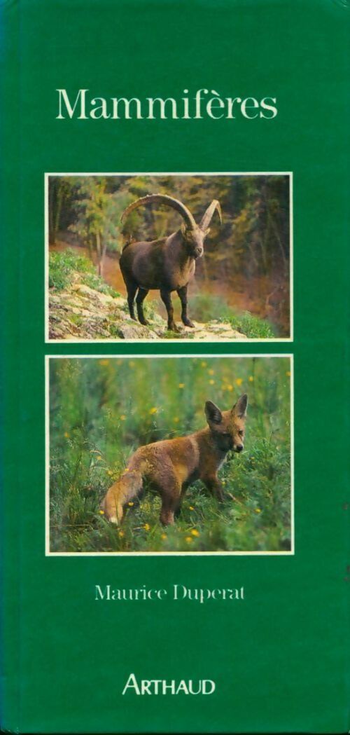 Livrenpoche : Mammifères - Maurice Dupérat - Livre
