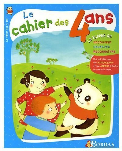 Livrenpoche : Le cahier des 4 ans - Evelyne Bodilis - Livre