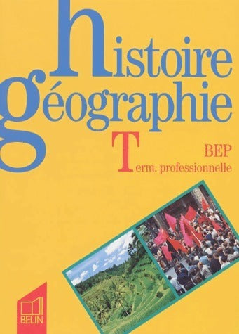 Histoire-géographie BEP terminale professionnelle - Rémy Knafou -  Belin GF - Livre