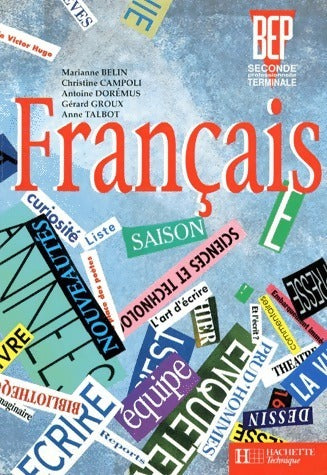 Livrenpoche : Français Seconde professionnelle et terminale BEP - Collectif - Livre