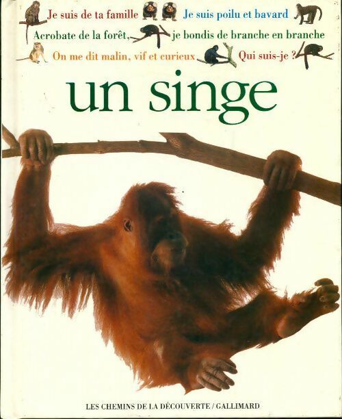 Livrenpoche : Un singe  - Scott Steedman - Livre
