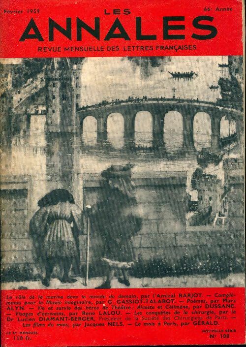 Livrenpoche : Les annales n°100 : Le rôle de la marine dans le monde de demain - Collectif - Livre