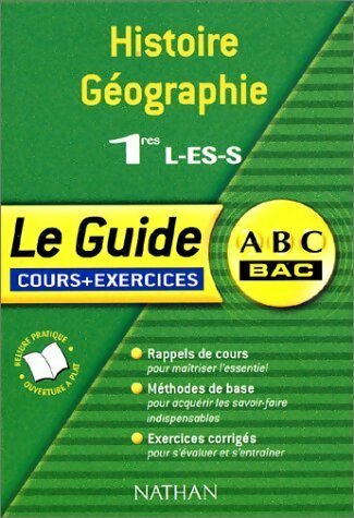 Livrenpoche : Histoire-géographie 1ères L, ES, S - Gilbert Gély, Pierrette Chapelle - Livre