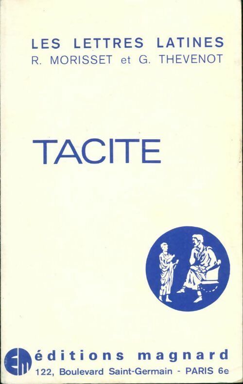 Livrenpoche : Tacite - roland Morisset - Livre
