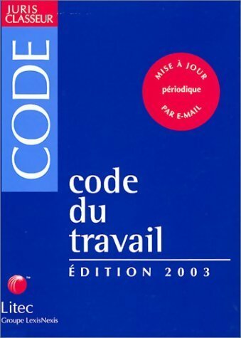 Livrenpoche : Code du travail 2003 - Inconnu - Livre