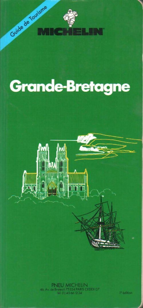 Grande-Bretagne 1993 - Collectif -  Le Guide vert - Livre