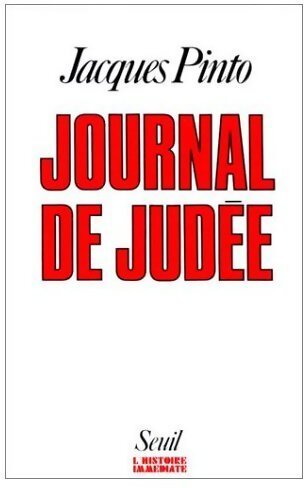Livrenpoche : Journal de Judée - Jacques Pinto - Livre