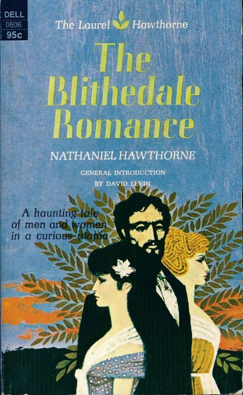 The Blithedale romance - Nathaniel Hawthorne -  Dell book - Livre